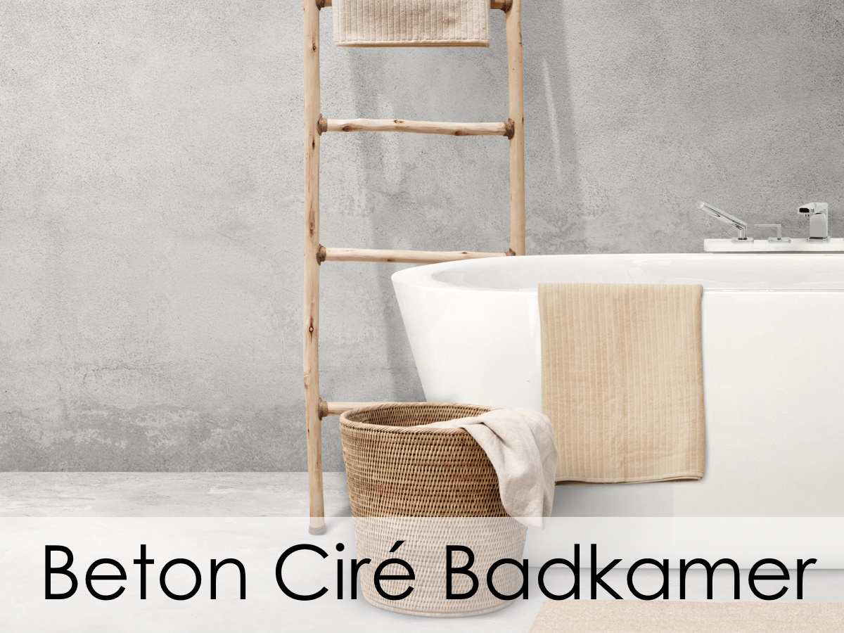 badkamer beton cire